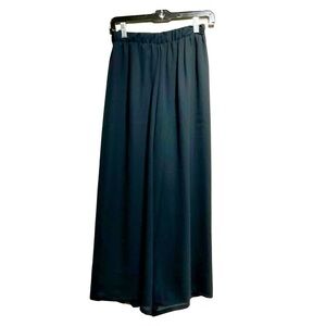 Vintage Small Rampage Flowy Loose Wide Leg Pants with Under Lining-Elastic Waist